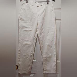 VALENTINO white pants, size 10.